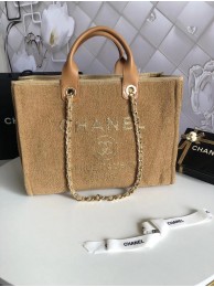 Best Quality Chanel Canvas Shoulder Shopping Bag 66941 yellow HY5264xb51