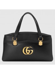 Best Quality Gucci Arli large top handle bag 550130 black HY11834xb51