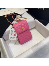 Best Quality Imitation Chanel Original Small classic Sheepskin Shoulder Bag AP1448 pink HY11843dK58