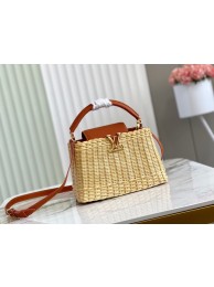 Best Quality Imitation Louis Vuitton CAPUCINES BB M55011 brown HY26443dK58