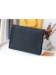 Best Quality Imitation Louis Vuitton Monogram Empreinte POCHETTE VOYAGE MM M41058 black HY3813dK58