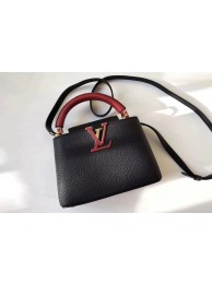 Best Quality Louis Vuitton CAPUCINES MINI N94047 black&red HY1979xb51