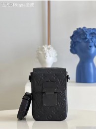 Best Quality Louis Vuitton S-LOCK VERTICAL WEARABLE WALLET M81524 Black HY18039xb51