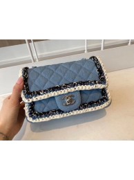 Best Replica Chanel classic handbag Tweed & silver-Tone Metal A01116-3 HY9688zU69