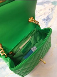Best Replica Chanel flap bag Lambskin Resin & Gold-Tone Metal AS2379 green HY24586bj75