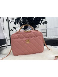 Best Replica CHANEL HANDBAG Grained Calfskin&Gold-Tone Metal AP3222 pink HY6336bj75