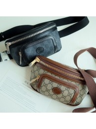 Best Replica Gucci Belt bag with Interlocking G 682933 Brown HY14068zU69
