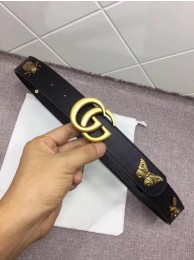 Best Replica Gucci Leather Belt 414530 Black HY7431bj75