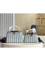 Best Replica Louis Vuitton CAPUCINES MINI M94519 blue HY10783zU69