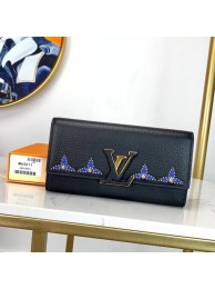 Best Replica Louis vuitton original CAPUCINES M63211 dark blue HY23856bj75