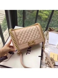Boy Chanel Flap Bag Original Leather B67086 Apricot HY5676Qu69