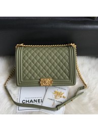 Boy Chanel Flap Bags Original Caviar Leather A67088 Dark Green HY18880fr81