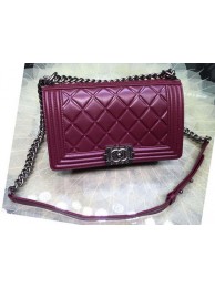 Boy Chanel Flap Shoulder Bag Original Leather A67086 Burgundy HY16046TP23