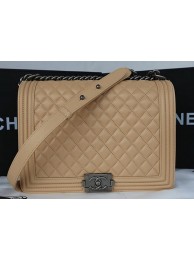 Boy Chanel Flap Shoulder Bag Original Sheepskin Leather A67087 Apricot HY10840ki86