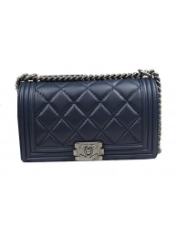 Boy Chanel Flap Shoulder Bags Original Calfskin Leather A67025 Royal HY12209LG44