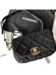 Chanel 19 Bodypack AS1163 black HY5232jf20