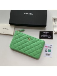 CHANEL 19 Caviar Original Leather Carry on bag AP1060 green HY4724Zf62