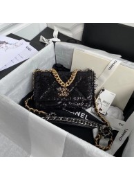 Chanel 19 Chain Wallet WOC AP0957 black HY26254va68