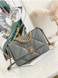 CHANEL 19 Flap Bag AS1160 AS1161 AS1162 grey HY19047rh54