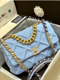 CHANEL 19 Flap Bag AS1160 AS1161 AS1162 light blue HY25266Eb92