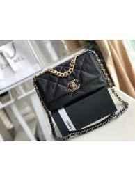 Chanel 19 flap bag AS1160 Black HY25515lu18