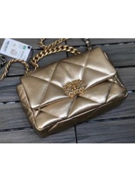 Chanel 19 flap bag AS1160 gold HY27058hi67