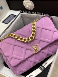 CHANEL 19 Flap Bag AS1160 Lavender HY26283tQ92