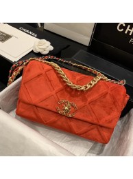 CHANEL 19 Flap Bag AS1160 orange HY7288sY95