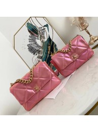Chanel 19 flap bag AS1160 Pink HY14399LG44