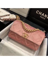 CHANEL 19 Flap Bag AS1160 pink HY22597gN72