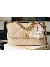 Chanel 19 flap bag AS1161 Beige HY19659Oq54