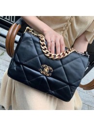 Chanel 19 flap bag AS1161 black HY13984CD62