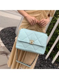 Chanel 19 flap bag AS1161 light blue HY5042yk28