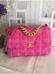 CHANEL 19 Flap Bag AS1162 rose HY22762dw37