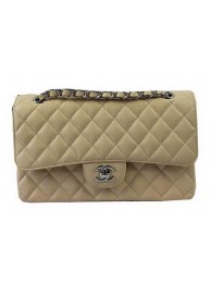 Chanel 2.55 Series Bags Apricot Cannage Pattern Leather CFA1112 Silver HY561DS71