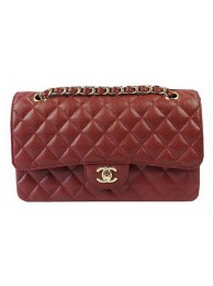 Chanel 2.55 Series Bags Burgundy Cannage Pattern Leather CFA1112 Gold HY23355Jz48