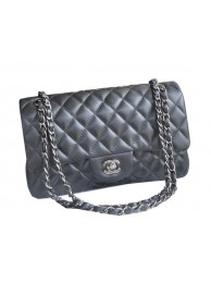 Chanel 2.55 Series Bags Sheepskin Leather A1117 Black HY15120lU52