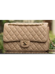 Chanel 2.55 Series Flap Bag Apricot Sheepskin Leather A1112 Gold HY13236CI68