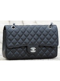 Chanel 2.55 Series Flap Bag Black Cannage Pattern A1112 Gold HY24914sp14