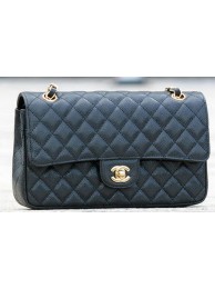 Chanel 2.55 Series Flap Bag Black Cannage Pattern A1112 Silver HY619hk64