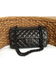Chanel 2.55 Series Flap Bag Original Lambskin Leather A1112 Black HY26849VI95