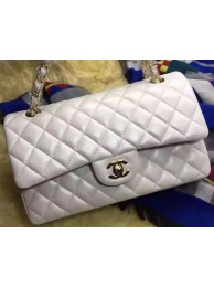 Chanel 2.55 Series Flap Bag Original Sheepskin Leather A09765 OffWhite HY11821HW50
