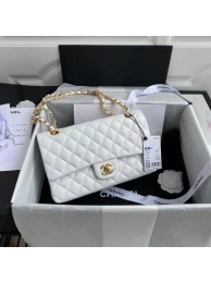 Chanel 2.55 Series Flap Bag Original Sheepskin Leather A1112 White HY13040fr81