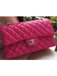 Chanel 2.55 Series Flap Bag ROse Original Leather A01112 Silver HY8164zS17