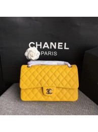 Chanel 2.55 Series Flap Bags Original Deerskin A1112 Yellow HY15995fw56