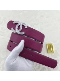 Chanel 30mm Leather Belt CH5235 Rose HY15954EB28