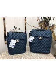 Chanel Backpack Sheepskin Original Leather 83431 blue HY12038Pf97