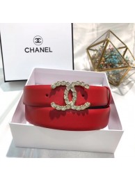 Chanel Calf Leather Belt Wide with 30mm 56589 HY24390fw56