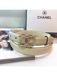 Chanel Calf Leather Belt Wide with 30mm 56594 HY24183AM45