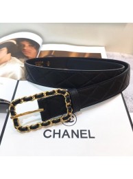 Chanel Calf Leather Belt Wide with 30mm 56600 HY15949hk64